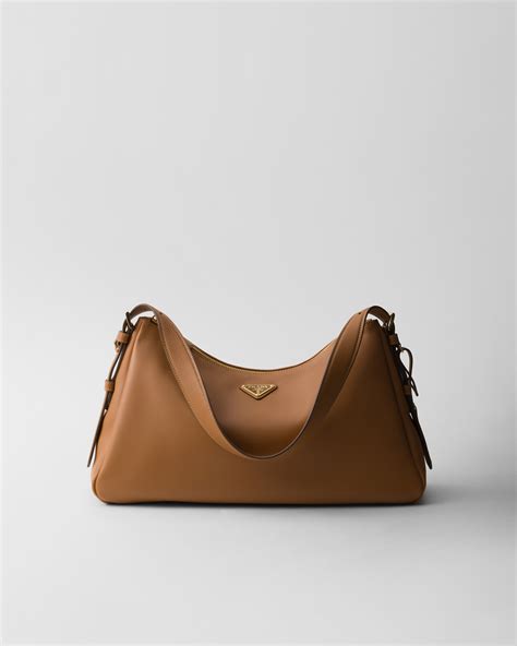 prada key holder dupe|Prada Aimée Medium Leather Shoulder Bag.